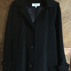Calvin Klein Women’s Maxi Coat Black Small